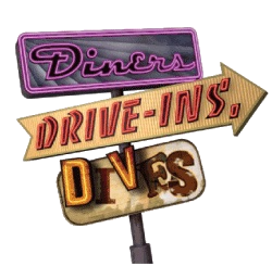 diners drive-ins and dives logo